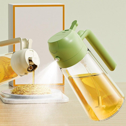2-in-1 Oil Sprayer & Dispenser Bottle – 500ML